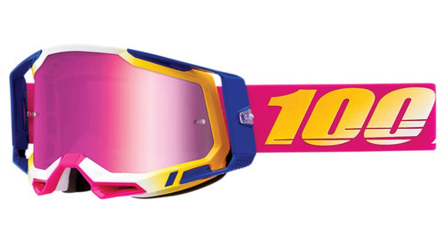 100-Percent Racecraft 2 Mission Goggle - Pink Mirror Lens