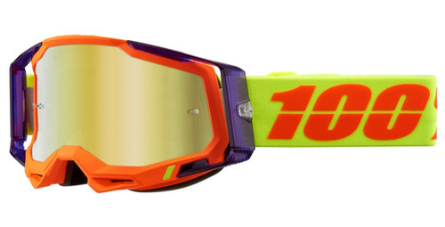 100-Percent Racecraft 2 Panam Goggle - Gold Mirror Lens