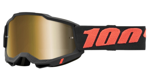 100-Percent Accuri 2 Borego Goggle - True Gold Mirror Lens