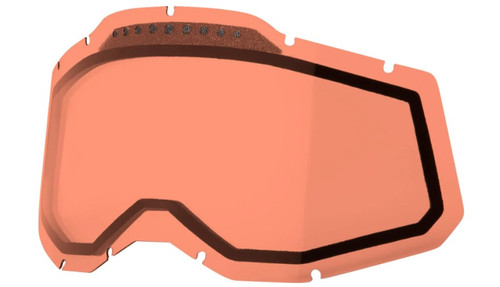 100-Percent Accuri 2, Racecraft 2, Strata 2 Lens - Dual Pane Vented Rose