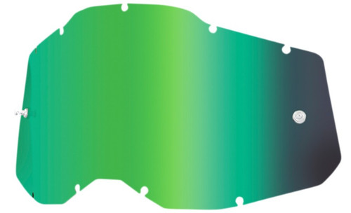 100-Percent Accuri 2, Racecraft 2, Strata 2 Lens - Green Mirror