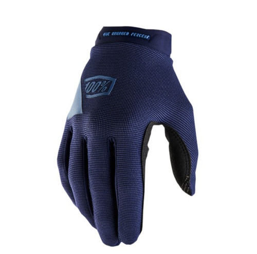 100-Percent Women's Ridecamp Gloves - Navy & Slate