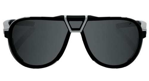 100-Percent Westcraft Matte Black Sunglasses - Smoke Lens