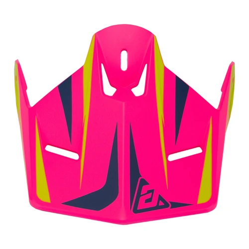 Answer 26 AR1 Mototown Matte Visor - Pink Hyper Acid & Dark Blue - view 2