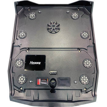 HOPPE 8 Speaker Audio Top w/ 1 Sub - Honda Pioneer 1000-5