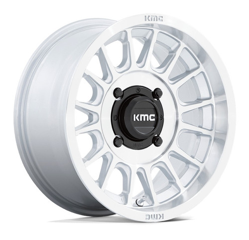 KMC Silver with Machined Face KS138 Impact Wheel - 4/137, 4/156