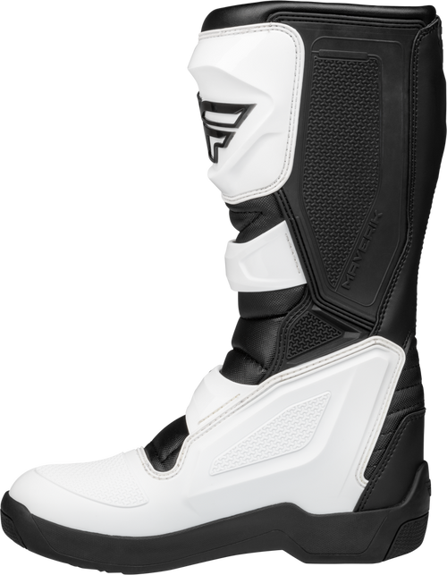 MAVERIK BOOTS WHITE/BLACK SZ 07