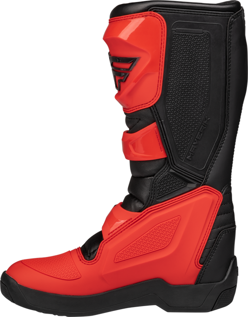 MAVERIK BOOTS RED/BLACK SZ 09