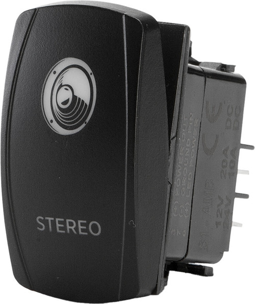 STEREO ACCESSORY SWITCH PRO SERIES BACKLIT STEREO ACCESSORY SWITCH PRO SERIES BACKLIT
