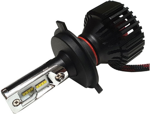 H4 FAN HEATSINK HEADLIGHT HIGH PERFORMANCE TRI-LED BULB H4 FAN HEATSINK HEADLIGHT HIGH PERFORMANCE TRI-LED BULB