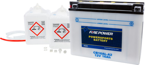 BATTERY W/ACID CB16AL-A2 12V HEAVY DUTY BATTERY W/ACID CB16AL-A2 12V HEAVY DUTY