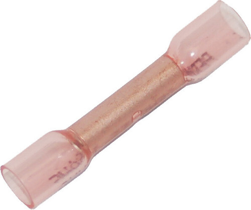 BUTT CONNECTOR HEAT SEALABLE 22-18 25-PK BUTT CONNECTOR HEAT SEALABLE 22-18 25-PK