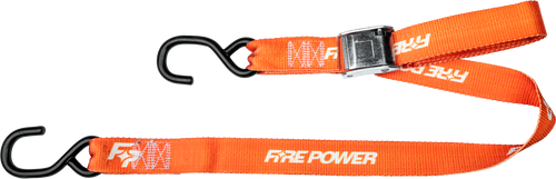 1.5" TIE-DOWN ORANGE 2/PK