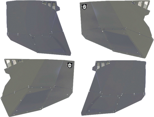 STEALTH DOOR ALLUMINUM SKINS TITANIUM METALLIC POL