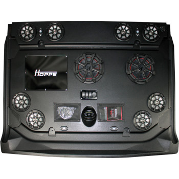 HOPPE 8 Speaker Audio Top w/ 2 Subs - Kawasaki Mule Pro-FX, DX