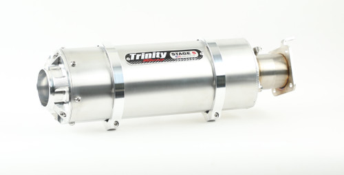 Trinity Stage 5 Single Slip On Exhaust - Kawasaki Teryx KRX 1000