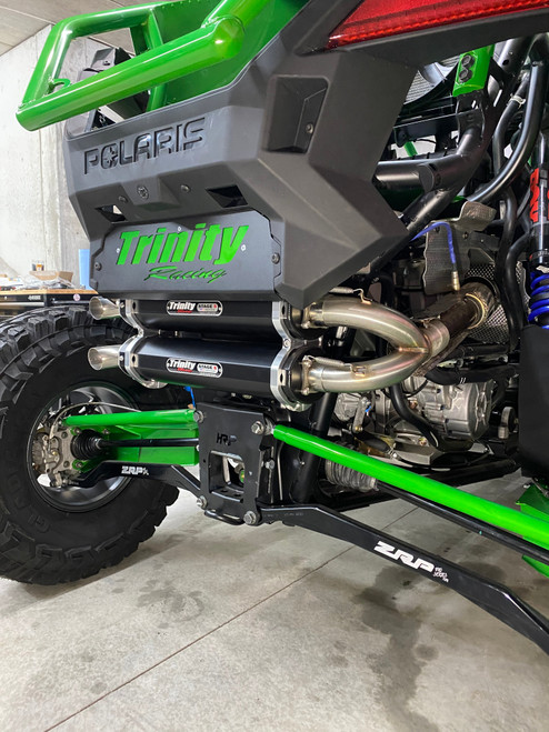 Trinity Stage 5 Dual Slip On Exhaust System - Polaris RZR PRO XP Turbo R PRO S - view 2