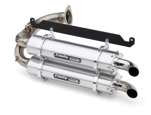 Trinity Stage 5 Slip On Exhaust - Honda Talon 1000