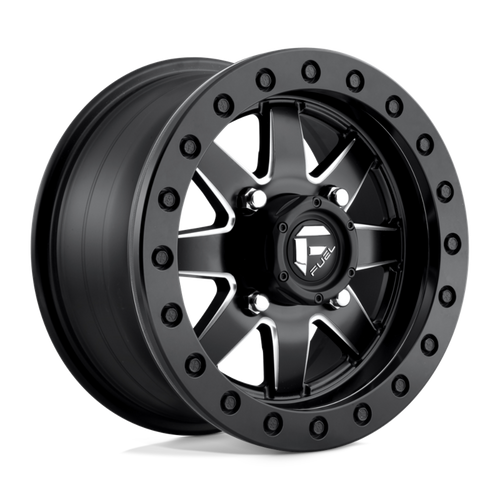 D938 15X7 4X137 MT-BLK-MIL 38MM