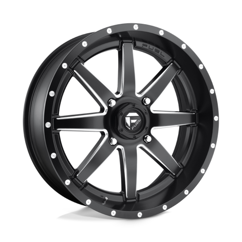 D538 20X7 4X156 MT-BLK-MIL 13MM