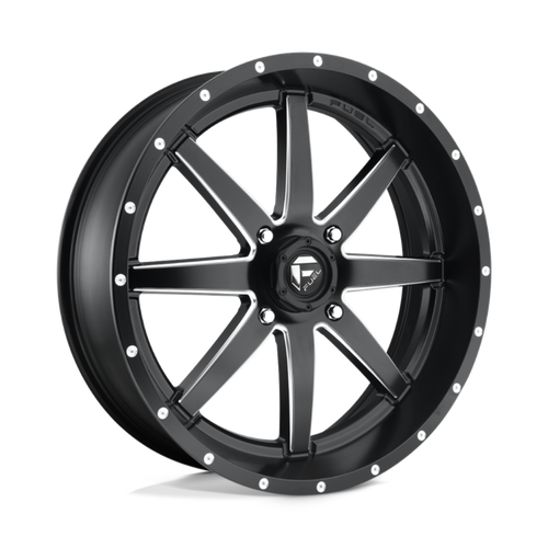 D538 15X7 4X156 MT-BLK-MIL 13MM