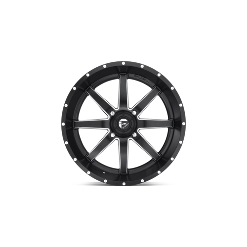 D538 22X7 4X156 MT-BLK-MIL 13MM