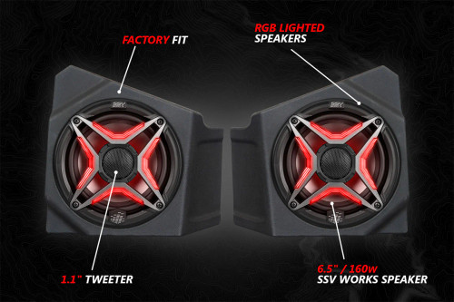 2020-2024 Kawasaki KRX1000 2-Seater V-Sepc 3-Speaker Audio-Kit w/JVC 2020-2024 Kawasaki KRX1000 2-Seater V-Sepc 3-Speaker Audio-Kit w/JVC