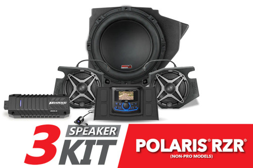 2014-2023 Polaris RZR V-Spec SSV Works 3-Speaker Plug-&-Play Kit with JVC 2014-2023 Polaris RZR V-Spec SSV Works 3-Speaker Plug-&-Play Kit with JVC