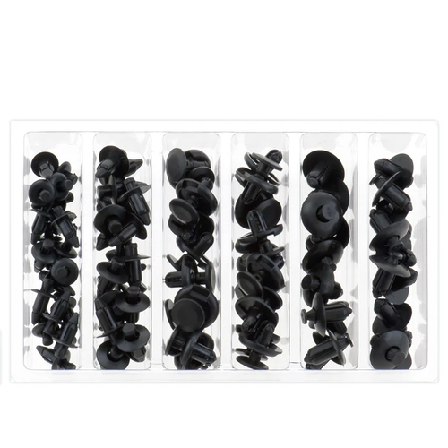 Nylon Rivet Assortment - 80 pack