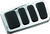 Kuryakyn ISO Brake Pedal Pad Longhorn Chrome - 4456