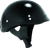 Skid Lids Black Traditional Helmet