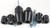 COMPLETE SLIDER KIT BLACK | 71-1629