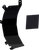 KFI Pro-Poly Tapered Side Shield - Driver Side