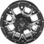 QuadBoss Barbwire 14X7 - 4+3 - 4/156 - Machined - 608574