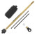 QuadBoss 09-10 Polaris Ranger 500 4x4 (03)Steering Rack Tie Rod Assembly Kit - Left Inner & Outer - 411147
