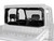 SuperATV Rear Windshield - Polaris Ranger XD 1500