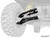 SuperATV 2 Inch Rear Offset A-Arms - Can-Am Defender HD10