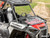 SuperATV Flip Down Glass Front Windshield - Polaris RZR XP Turbo - view 3