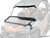Polaris General XP 1000 Flip-Down Glass Windshield