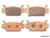 SuperATV Sintered Brake Pads - Honda Pioneer 1000