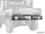 SuperATV Winch Ready Rear Bumper - Kawasaki Mule Pro-DX FX