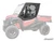 SuperATV Primal Soft Cab Enclosure Upper Doors - Honda Pioneer 1000