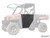 SuperATV Aluminum Half Doors - Gravely Atlas JSV 3400