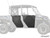 SuperATV Aluminum Half Doors - Bobcat UV34XL