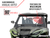 SuperATV Front Glass Windshield - Yamaha Wolverine X2 1000 - view 2