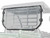 SuperATV Rear Windshield - Kawasaki Mule SX