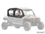 SuperATV Primal Soft Cab Enclosure Upper Doors - Polaris General 1000