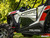 SuperATV Clear Lower Door Inserts - Polaris RZR XP 4 Turbo