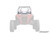 SuperATV Half Front Windshield - Polaris RZR Trail 900