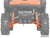 SuperATV High Clearance 1.5 Inch Rear Offset A-Arms - Polaris RZR S 1000